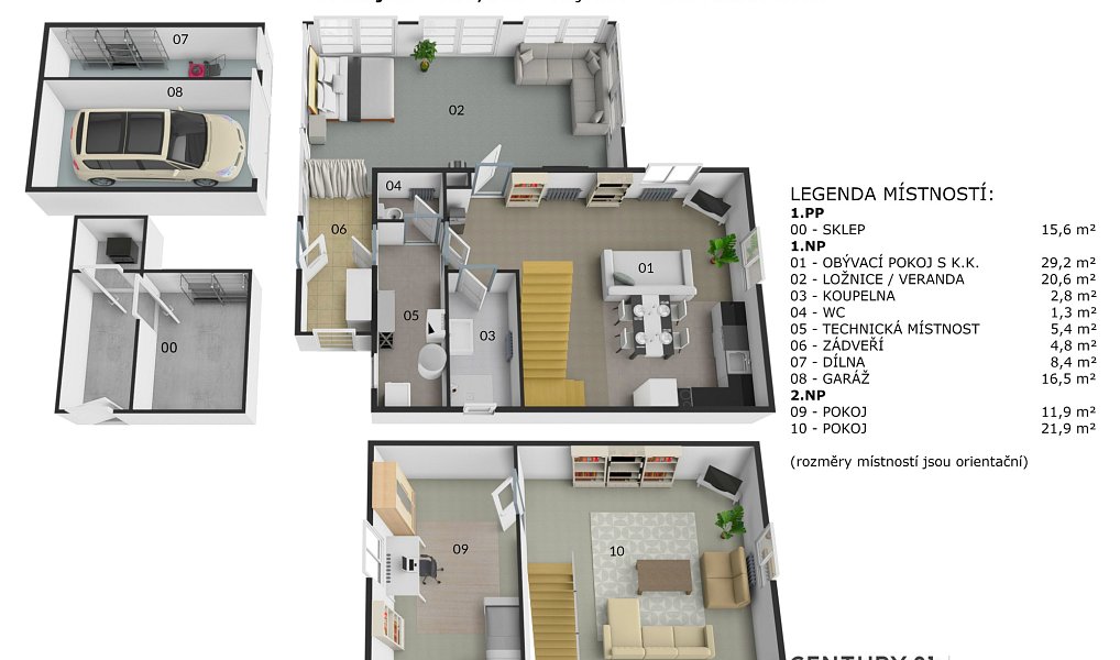 Prodej domu 139 m² s pozemkem 822 m², Dobrovice – náhled fotky 16