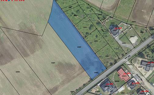 Prodej stavebního pozemku 4 554 m², Úvaly, okres Praha-východ