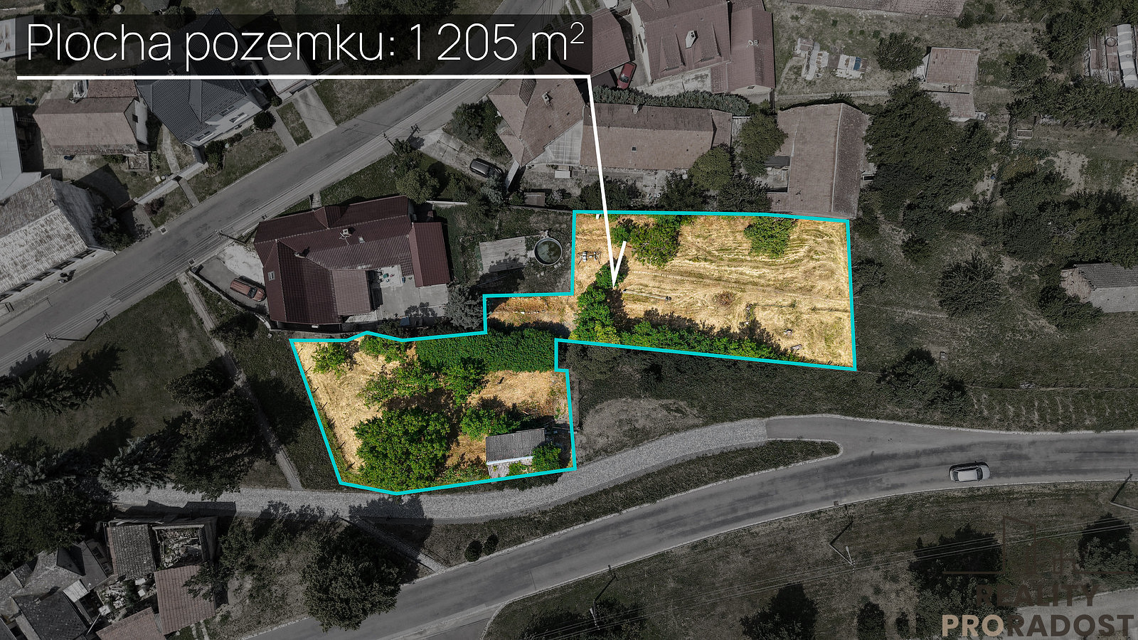 Prodej stavebního pozemku 1 206 m² – fotografie 5