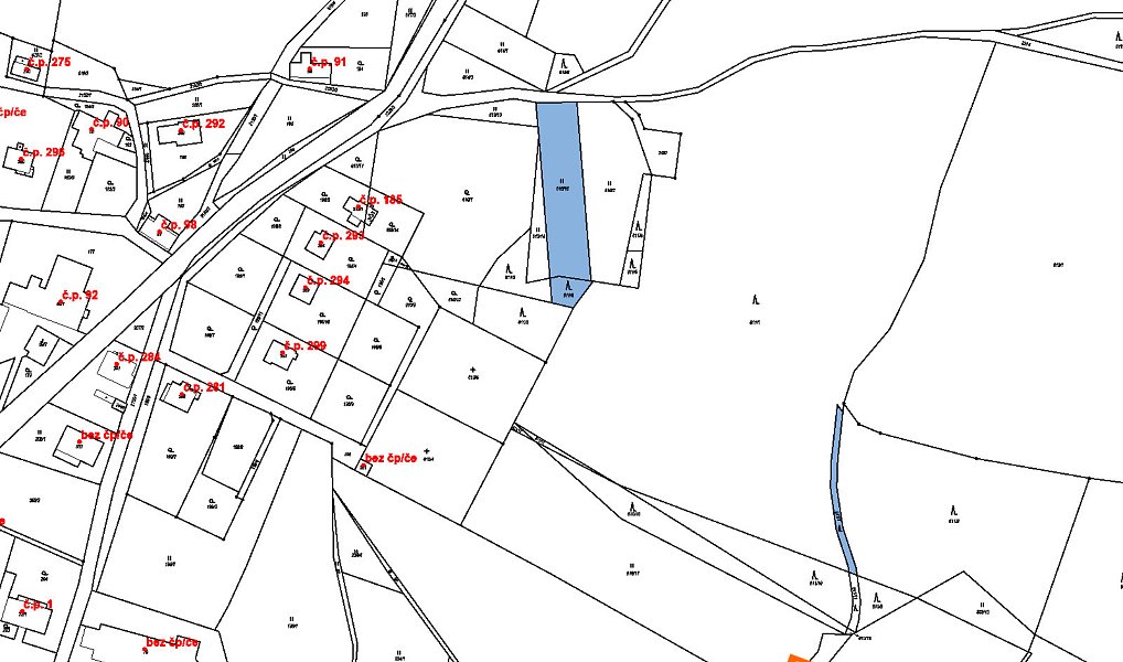 Prodej lesa 2 087 m², Horní Brusnice – náhled fotky 2