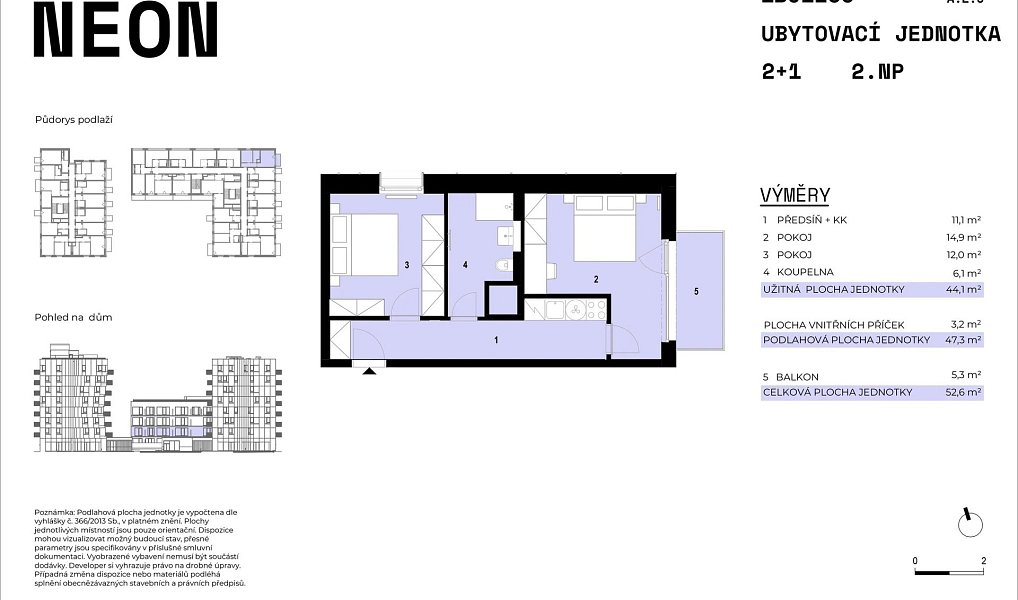 Prodej bytu 2+1 45 m², Brno – náhled fotky 18