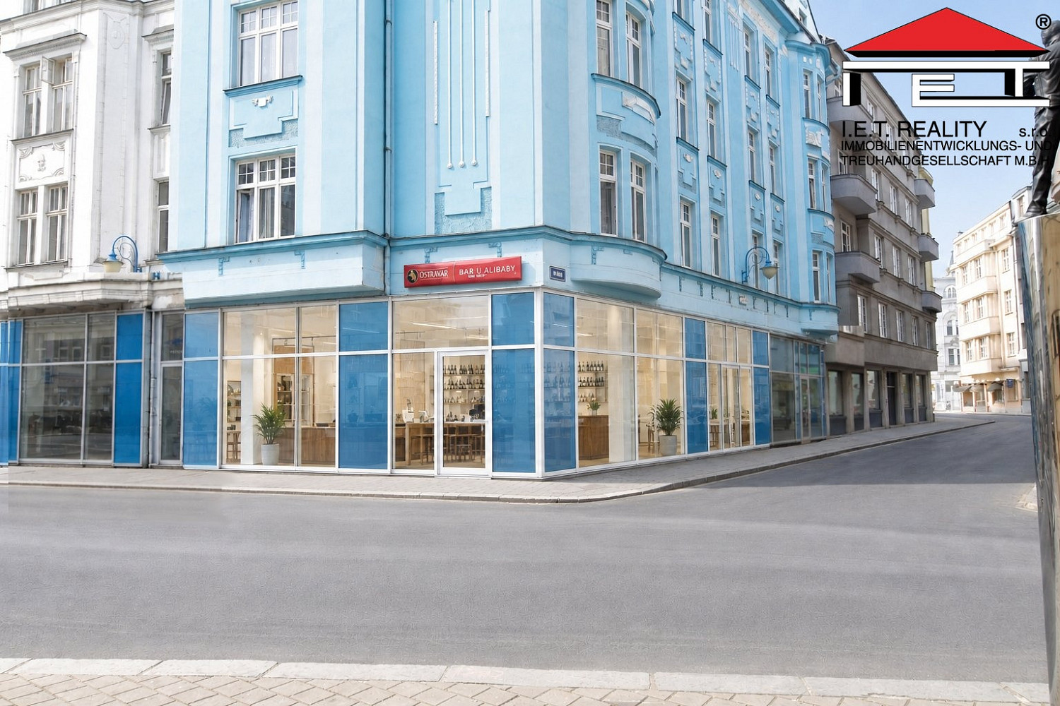 Pronájem obchodních prostor 118 m²