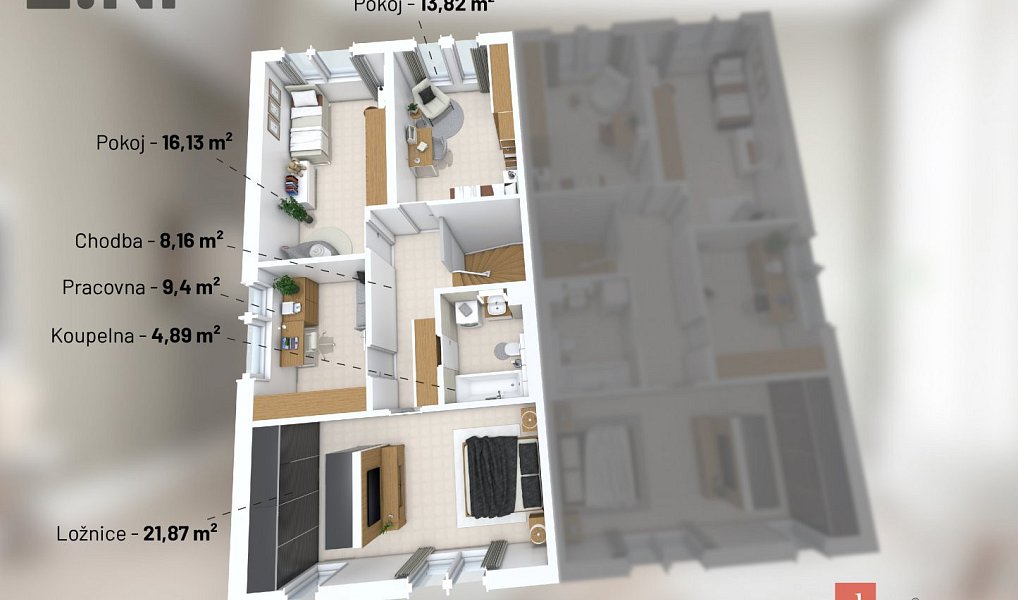 Prodej domu 160 m² s pozemkem 331 m², Milovice – náhled fotky 31