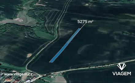 Prodej pole 586 m², Hostim, okres Znojmo