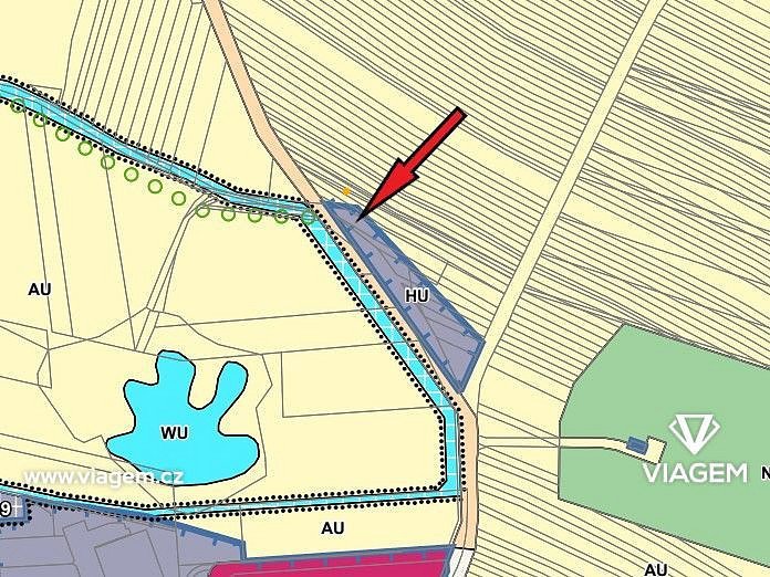 Prodej pole 1 354 m²