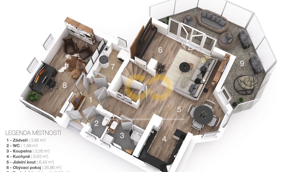 Prodej domu 160 m² s pozemkem 773 m², Řehlovice – náhled fotky 5