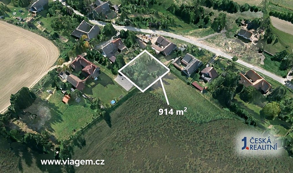 Prodej stavebního pozemku 709 m², Koruna – náhled fotky 2
