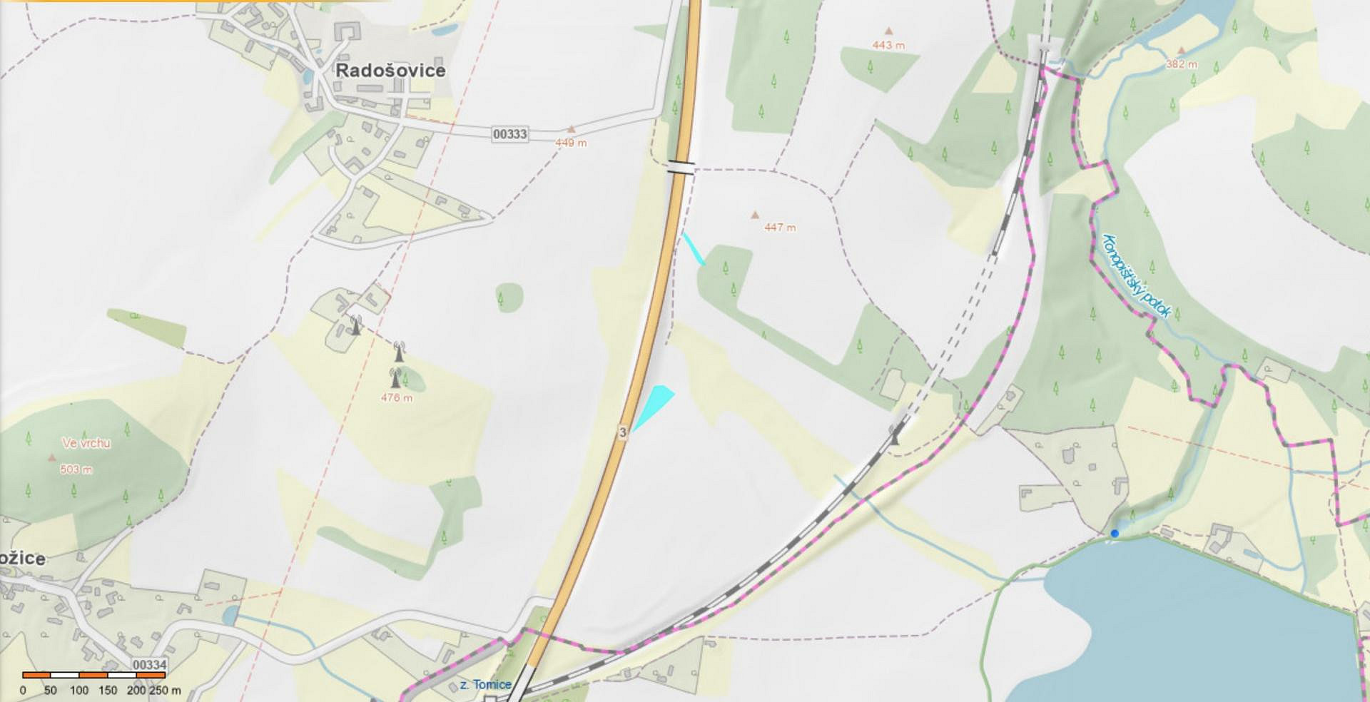 Prodej pole 2 091 m² – fotografie 2