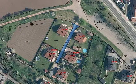 Prodej pozemku 242 m², Nová Ves, okres Mělník