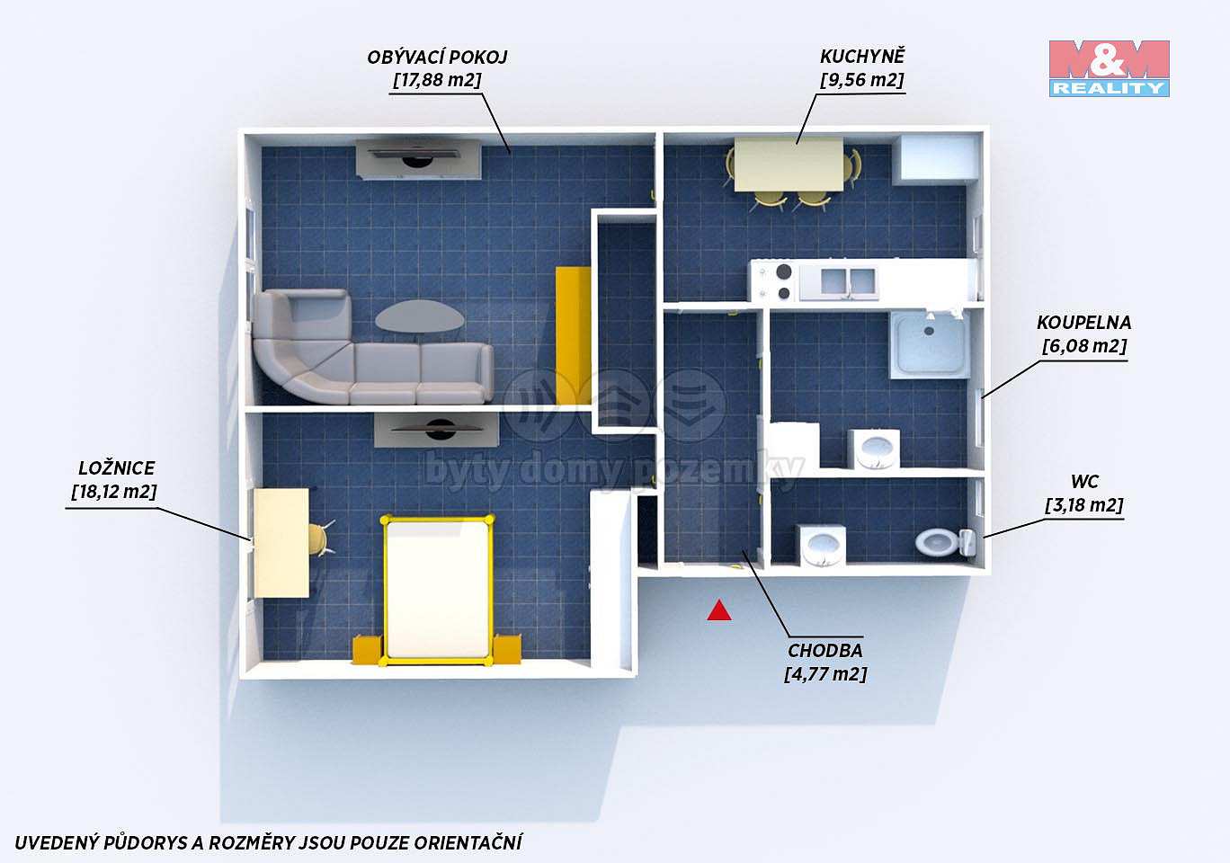 Prodej bytu 2+1 65 m² – fotografie 4