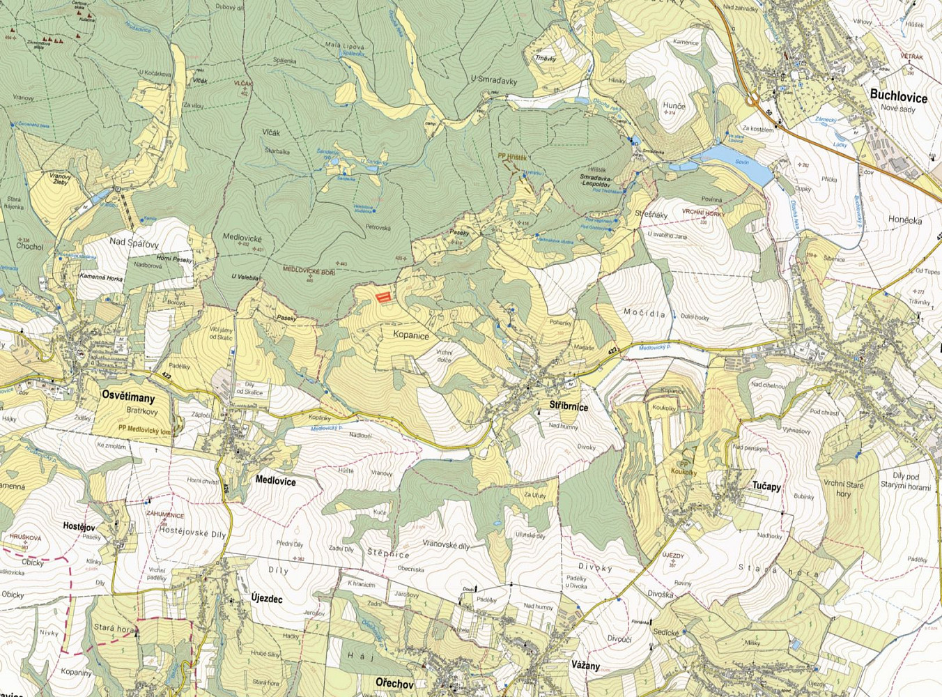 Prodej pole 7 400 m² – fotografie 2