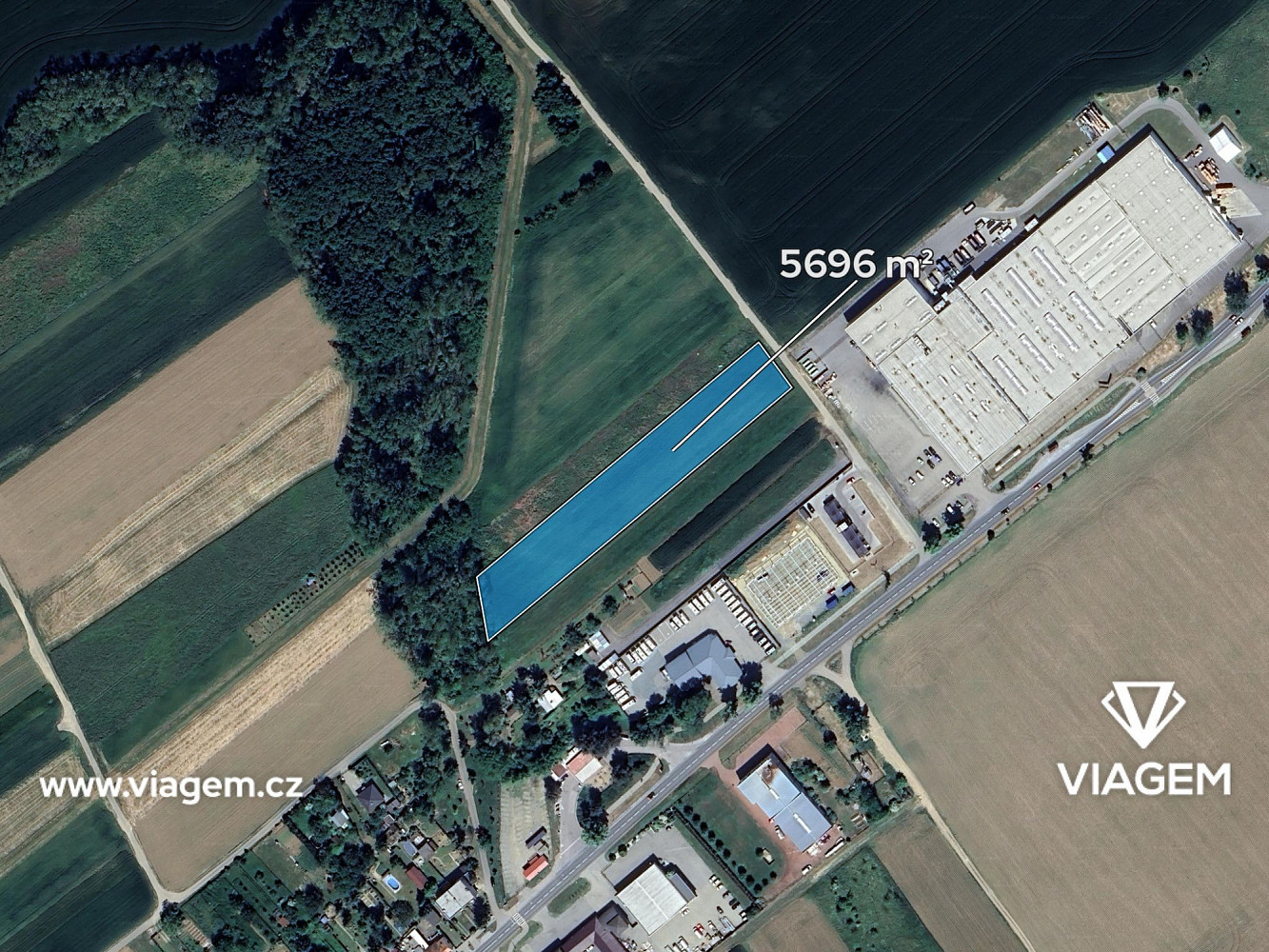 Prodej pole 854 m² – fotografie 2