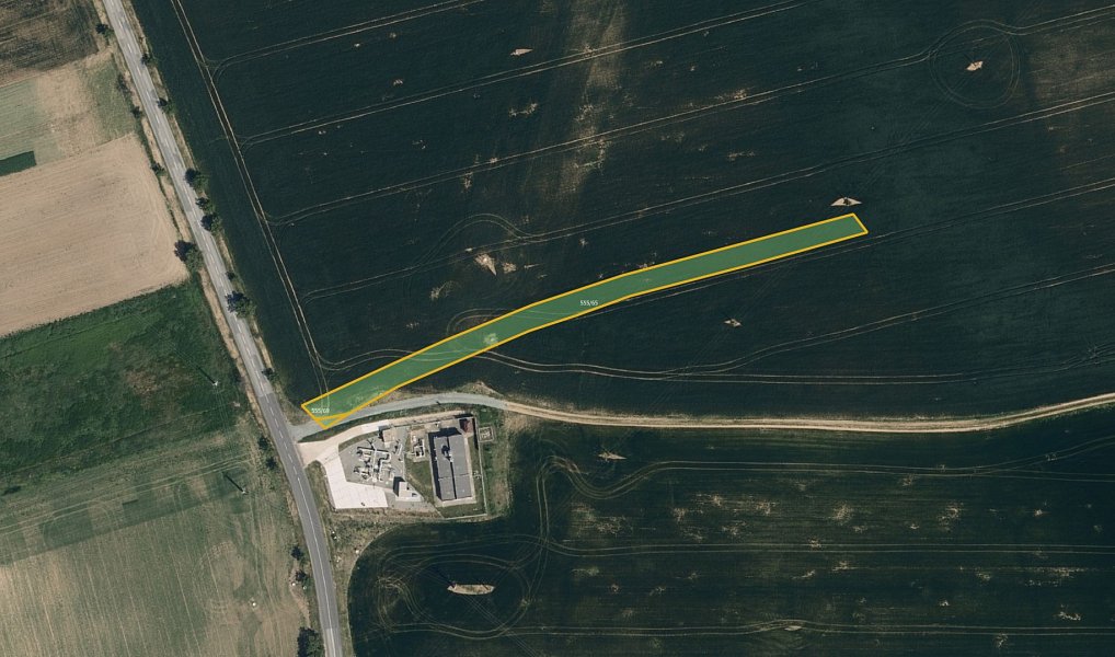 Prodej pozemku, 9455 m², Hodonín, Bukovany
