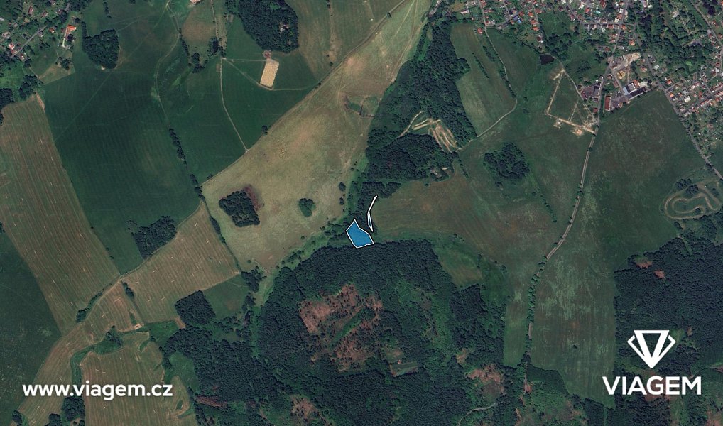 Prodej pole 2 762 m², Šluknov – náhled fotky 3