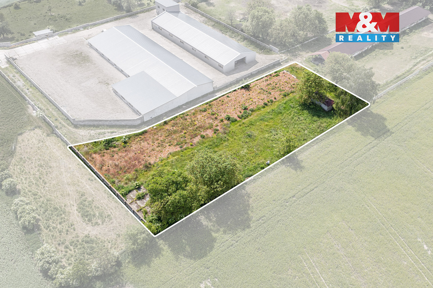 Prodej komerčního pozemku 3 540 m² – fotografie 3