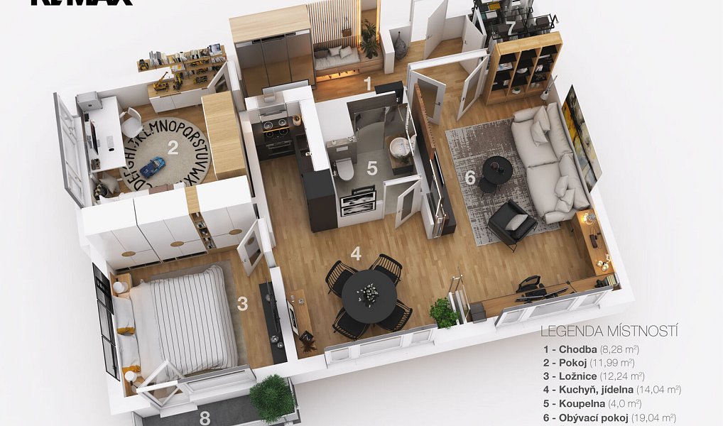 Prodej bytu 3+1 73 m², Praha – náhled fotky 15