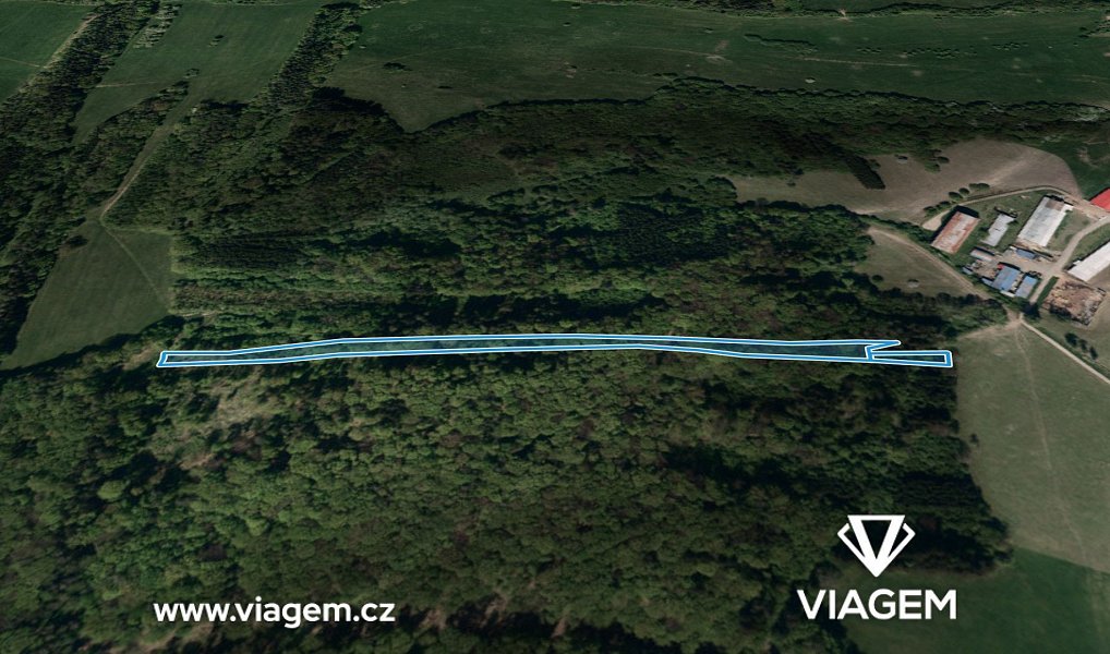 Prodej lesa 3 722 m², Bohuslavice nad Vláří – náhled fotky 2