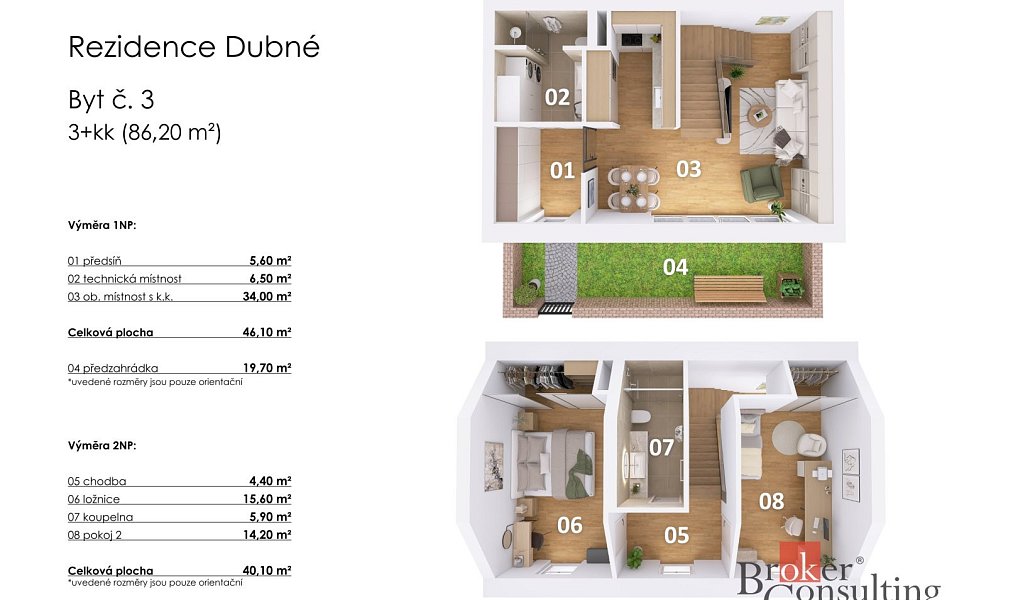 Prodej bytu 3+kk 90 m², Dubné – náhled fotky 2