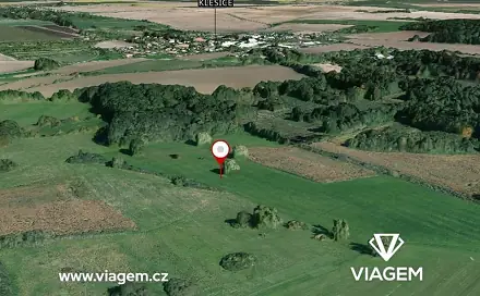 Prodej pole 1 145 m², Klešice, okres Chrudim