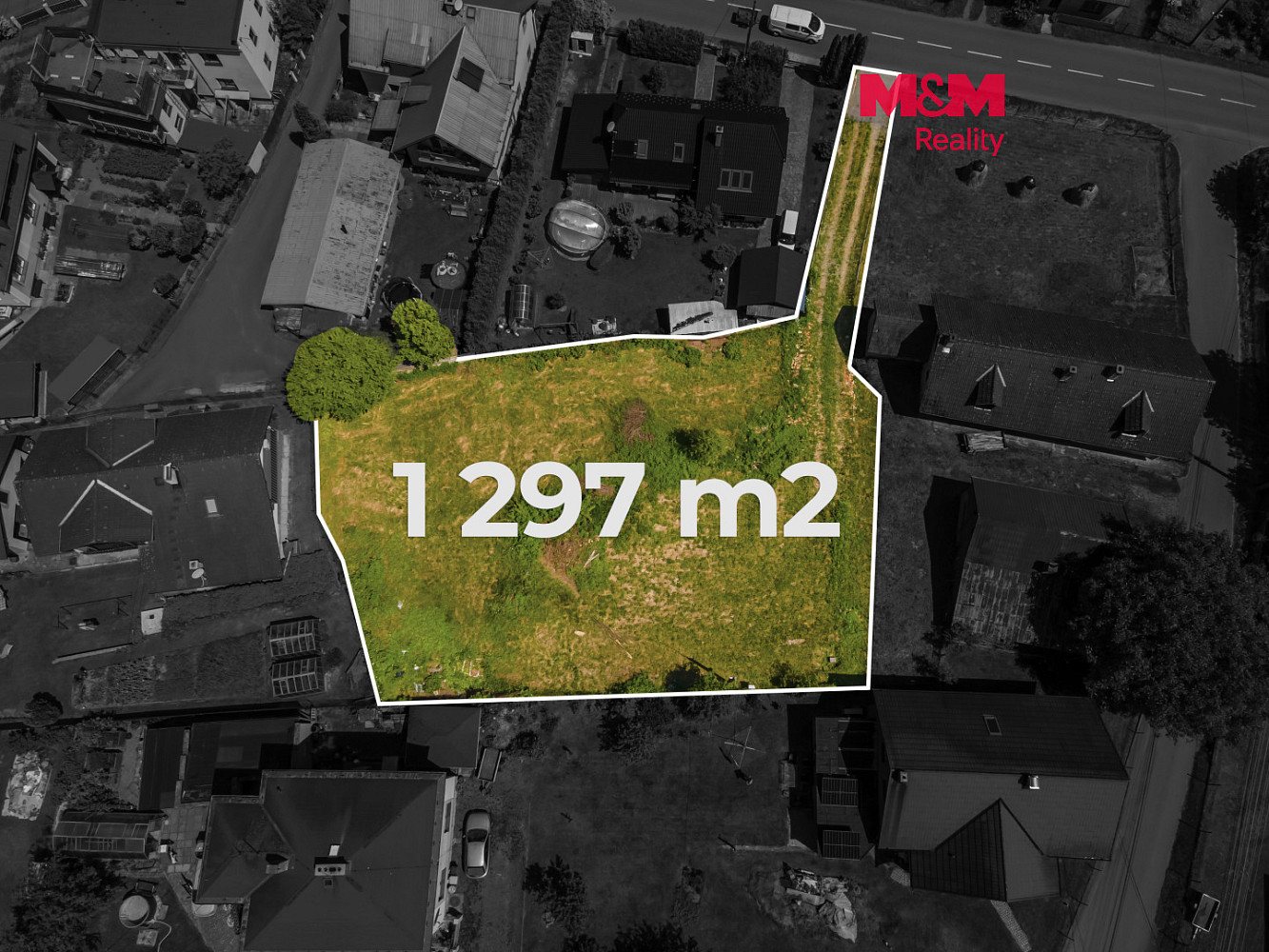 Prodej stavebního pozemku 1 297 m²