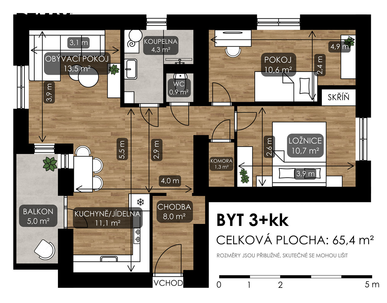 Prodej bytu 3+kk 65 m² — photo 3