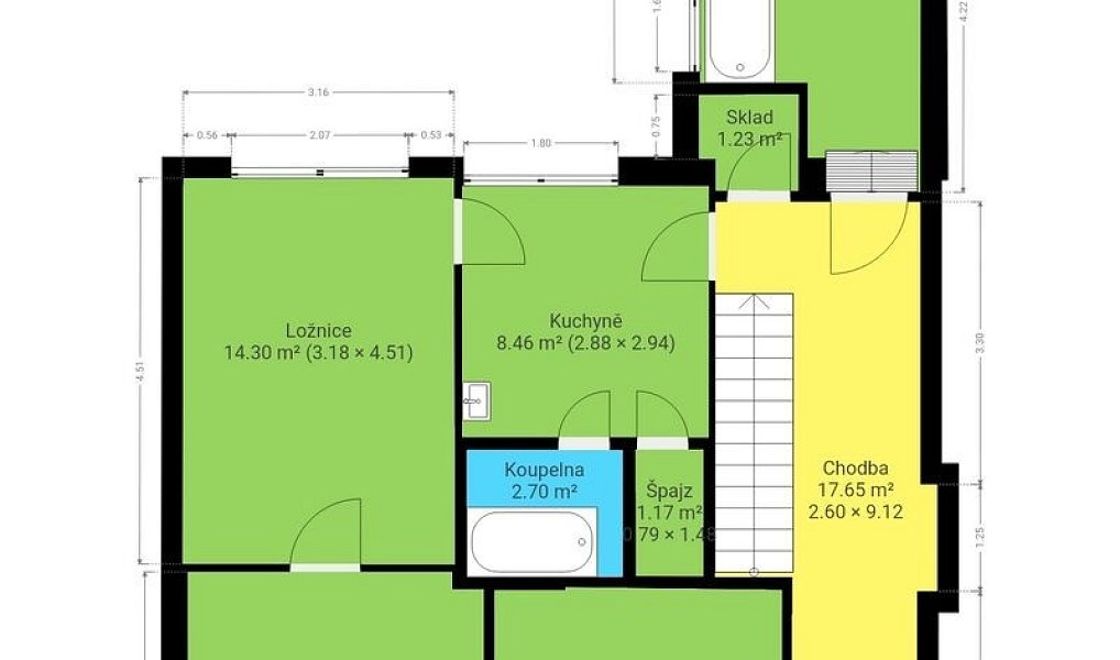 Prodej domu 130 m² s pozemkem 253 m², Hořice – náhled fotky 11