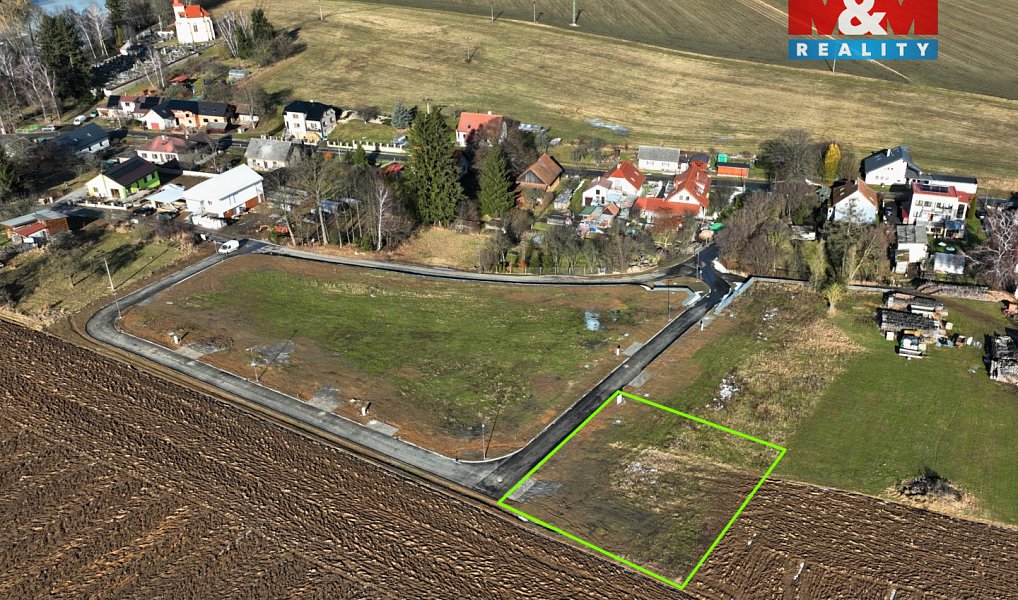 Prodej stavebního pozemku 822 m², Nová Ves u Chotěboře – náhled fotky 5