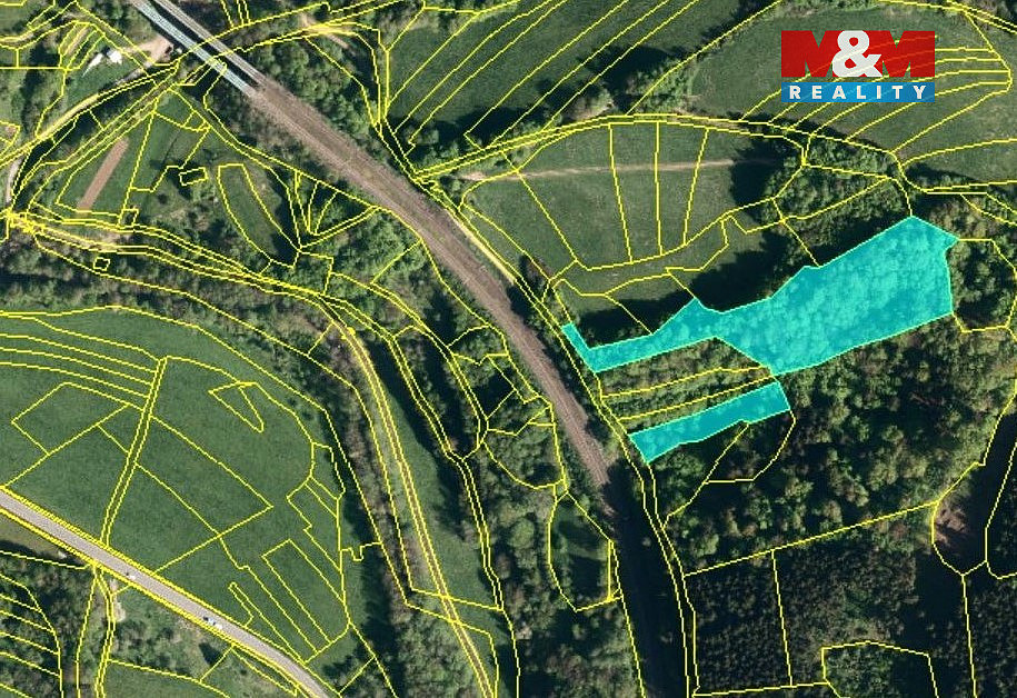 Prodej lesa 10 226 m² – pohled 3