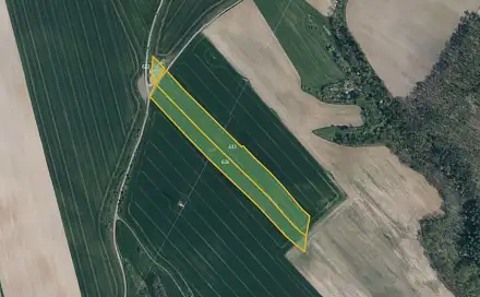 Prodej pole 23 622 m², Hrdlořezy, okres Mladá Boleslav