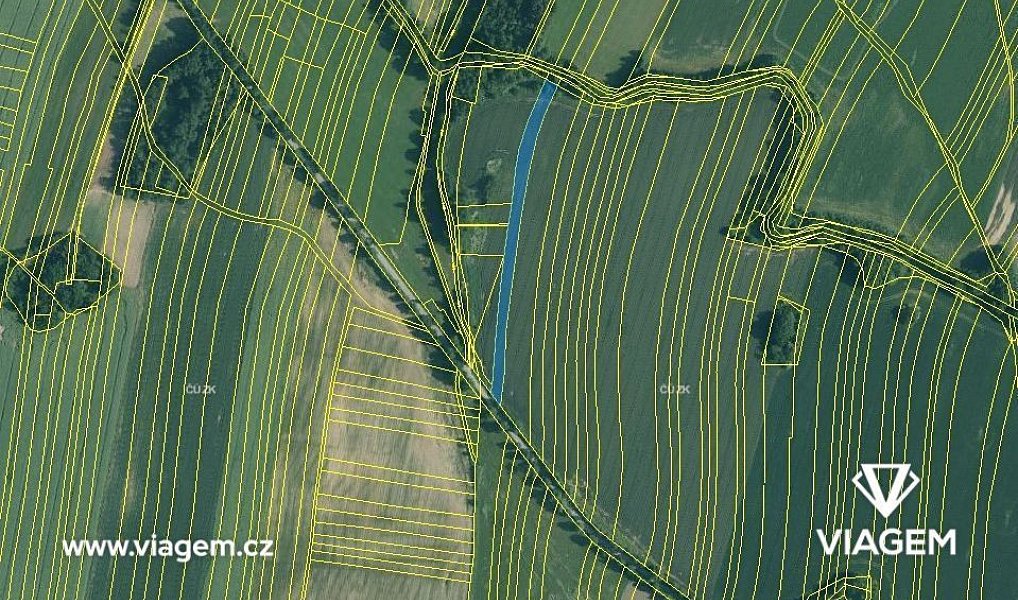 Prodej pole 2 150 m², Lomnice nad Lužnicí – náhled fotky 3