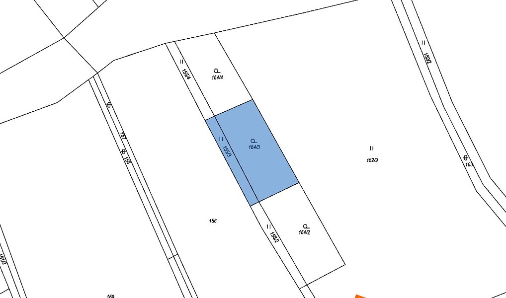 Prodej zahrady 865 m², Vlastějovice – náhled fotky 2