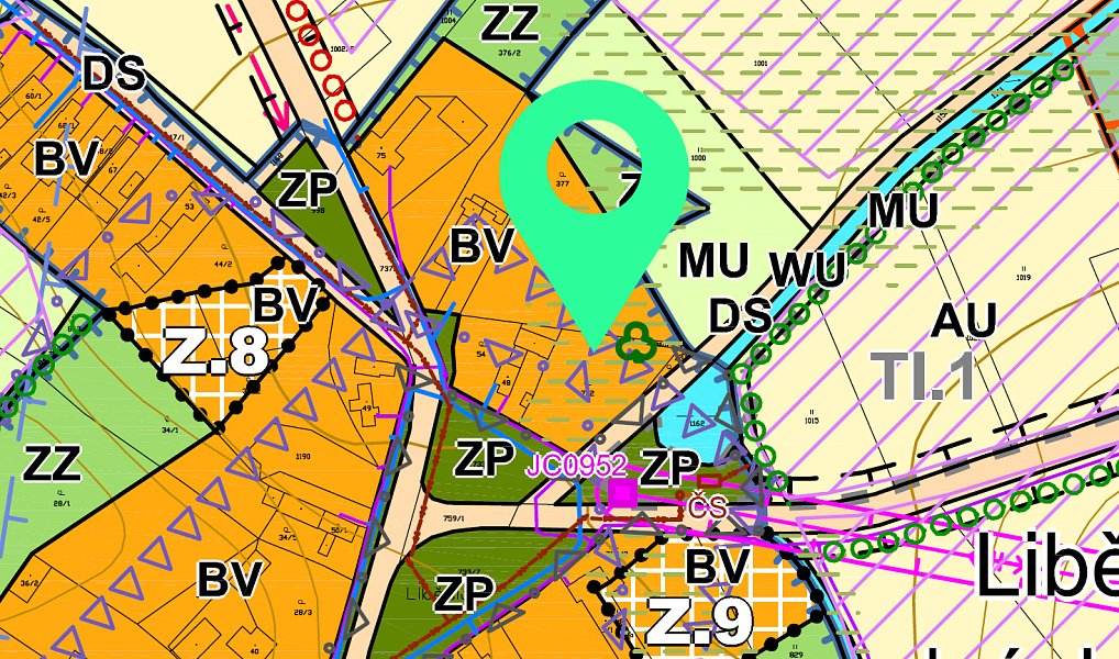 Prodej stavebního pozemku 1 200 m², Češov – náhled fotky 3