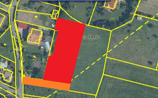 Prodej stavebního pozemku 1 943 m², Příbor, okres Nový Jičín