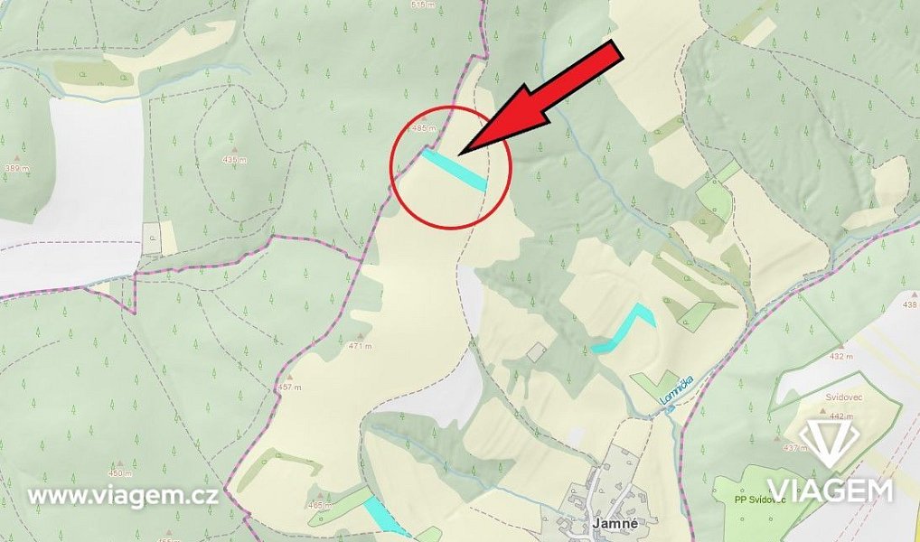 Prodej pole 4 328 m², Tišnov – náhled fotky 4