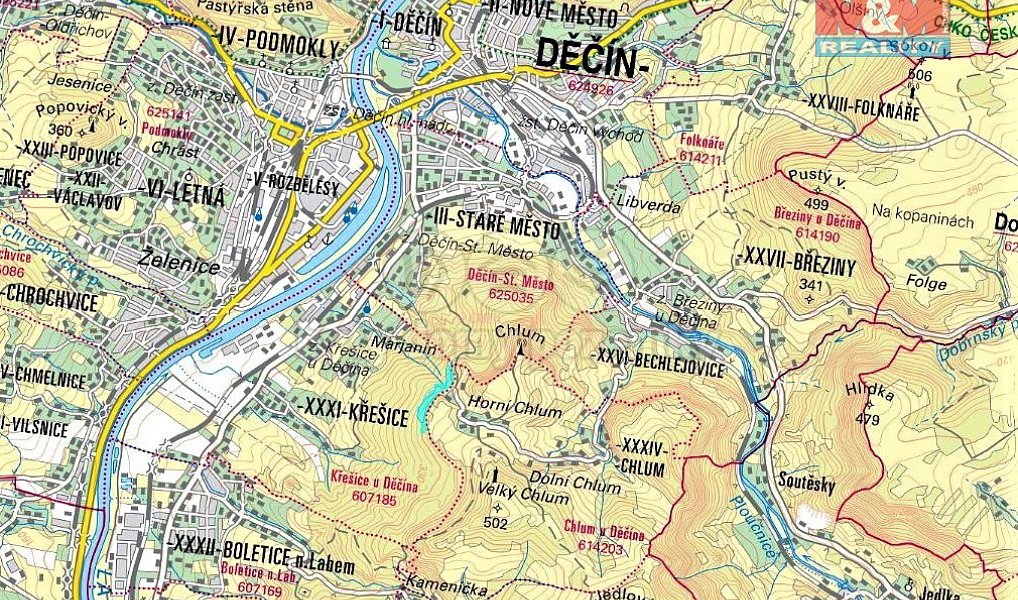 Prodej louky 37 523 m², Děčín – náhled fotky 4