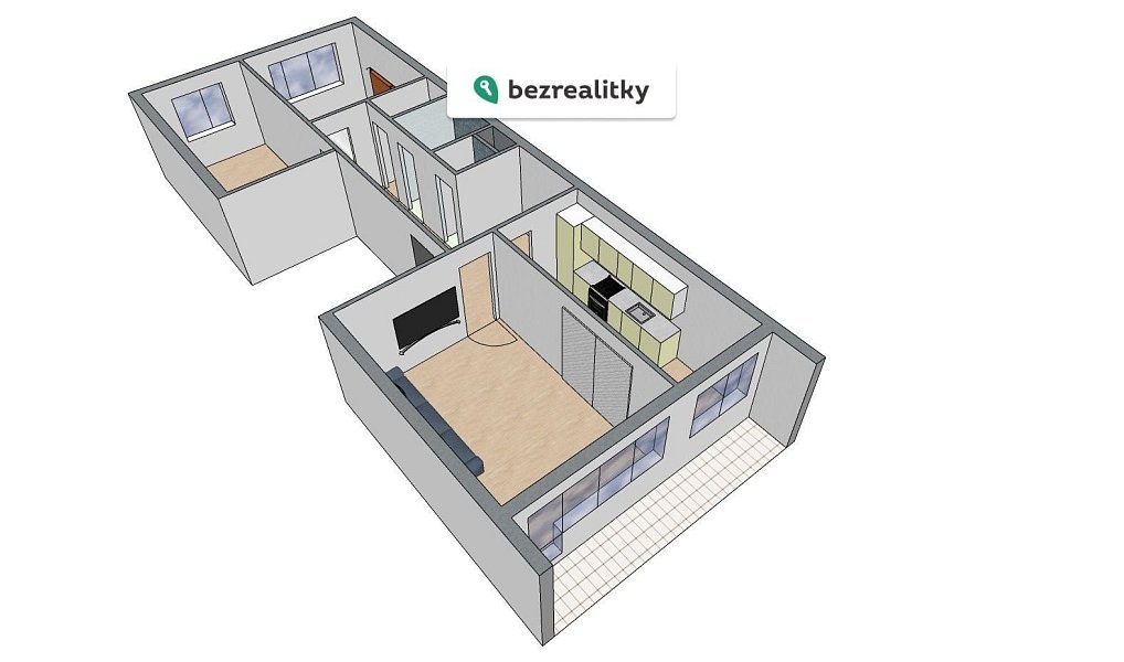 Prodej bytu 3+1 74 m², Praha – náhled fotky 6