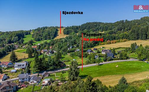 Prodej stavebního pozemku 1 345 m², Polevsko, okres Česká Lípa