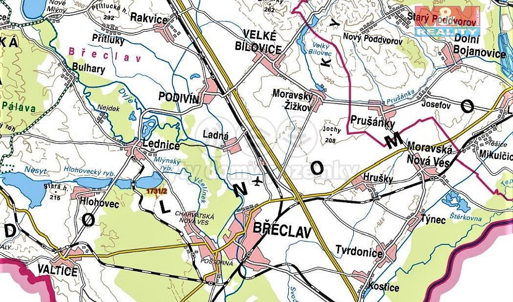 Prodej pole 334 m², Břeclav – náhled fotky 7