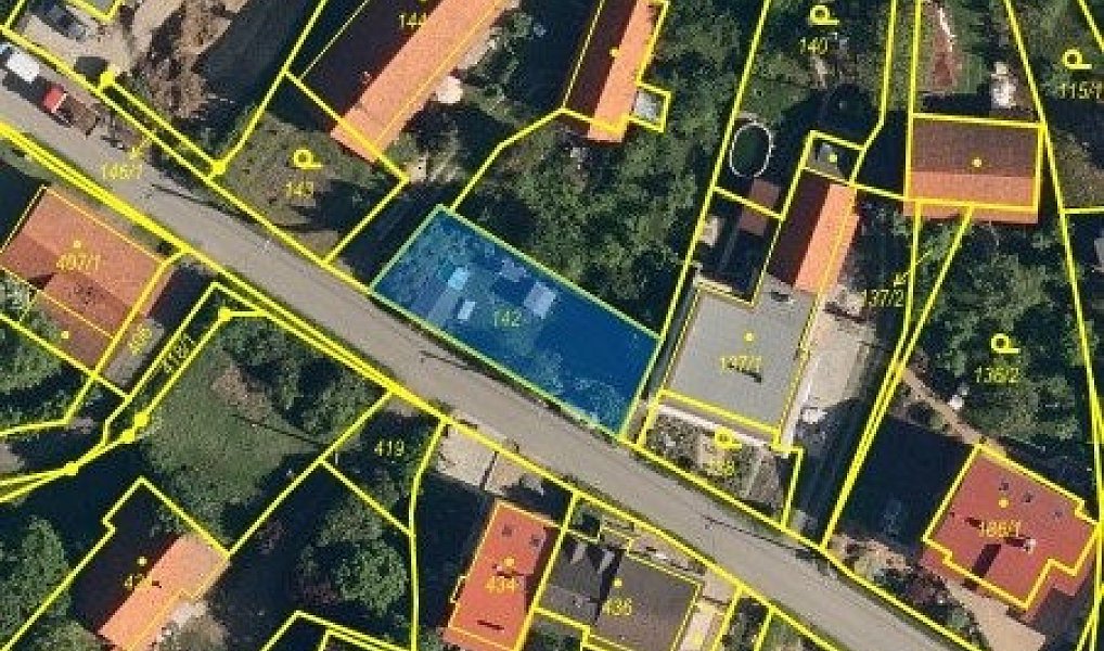 Prodej stavebního pozemku 309 m², Starý Jičín – náhled fotky 3