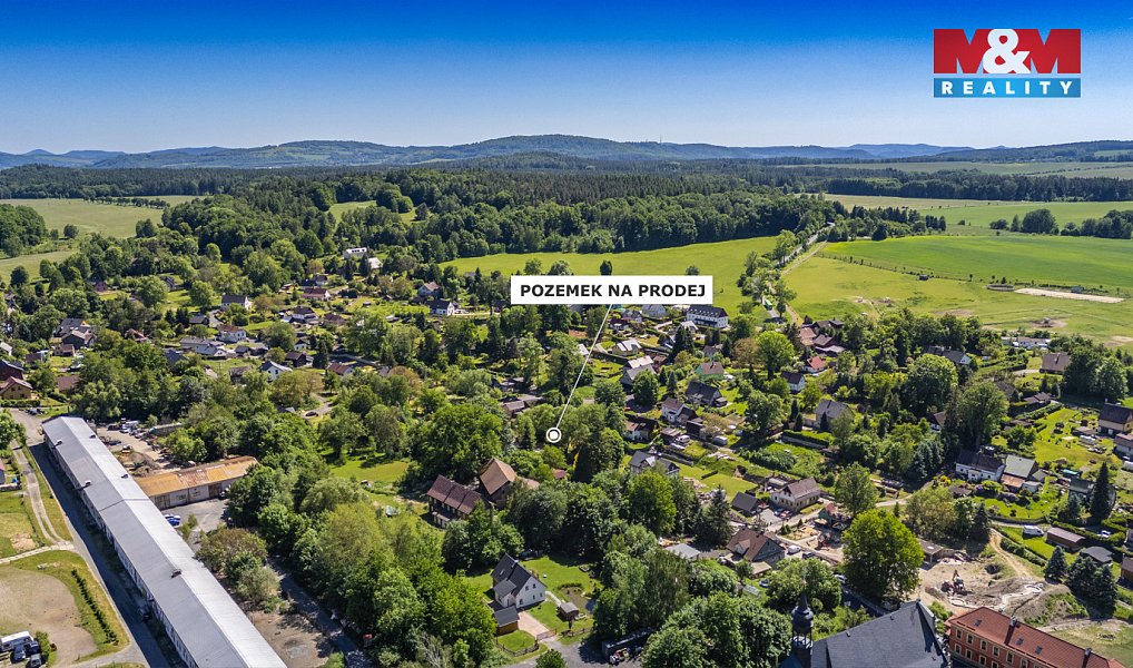 Prodej stavebního pozemku 1 574 m², Růžová – náhled fotky 10