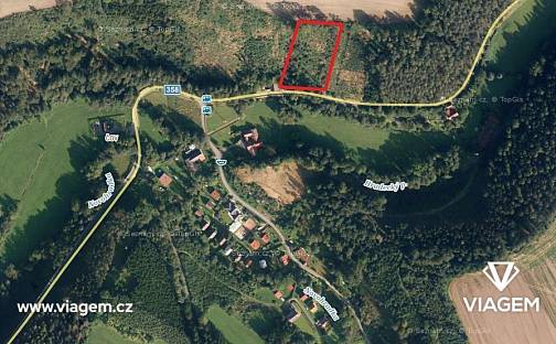Prodej lesa 3 866 m², Nové Hrady, okres Ústí nad Orlicí