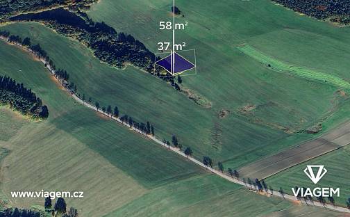 Prodej pole 334 m², Olešnice, okres České Budějovice