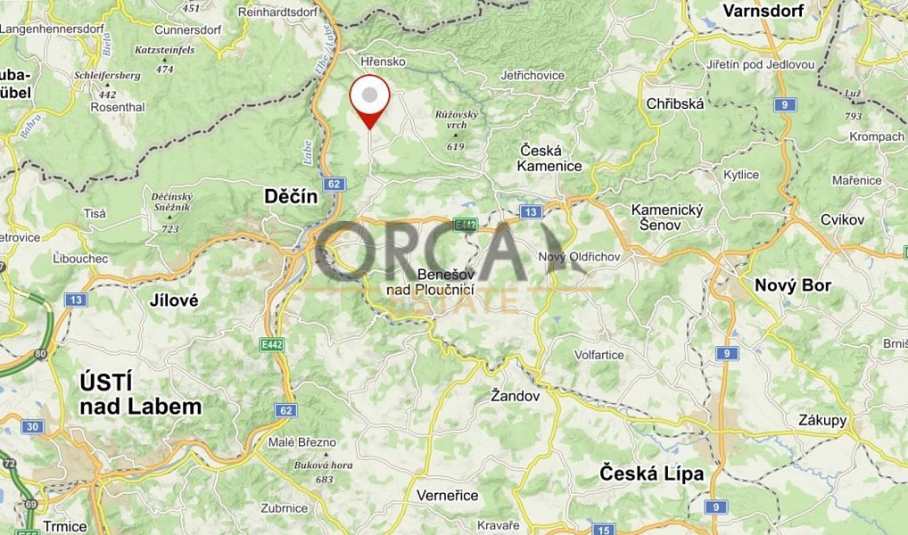 Prodej pole 2 916 m², Arnoltice – náhled fotky 4
