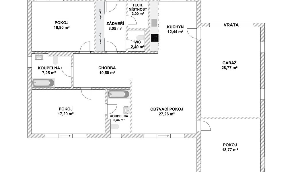 Prodej domu 158 m² s pozemkem 723 m², Košťany – náhled fotky 18