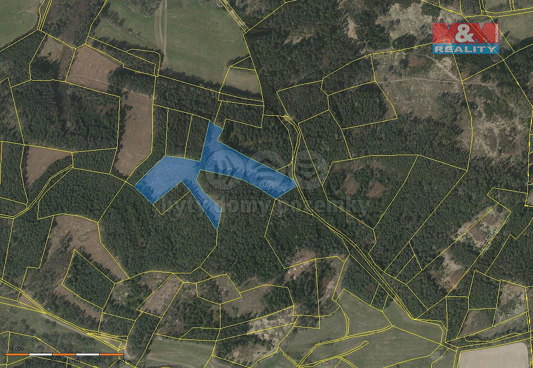 Prodej lesa 22 084 m²