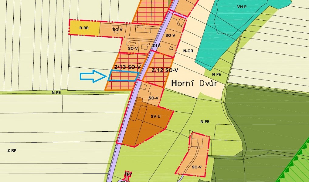 Prodej stavebního pozemku 1 229 m², Kateřinice – náhled fotky 6