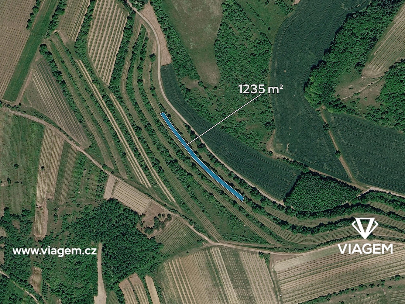 Prodej pole 617 m² – fotografie 2