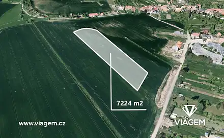 Prodej stavebního pozemku 7 224 m², Jedovnice, okres Blansko