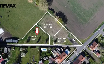 Prodej stavebního pozemku 1 172 m², Cítoliby, okres Louny