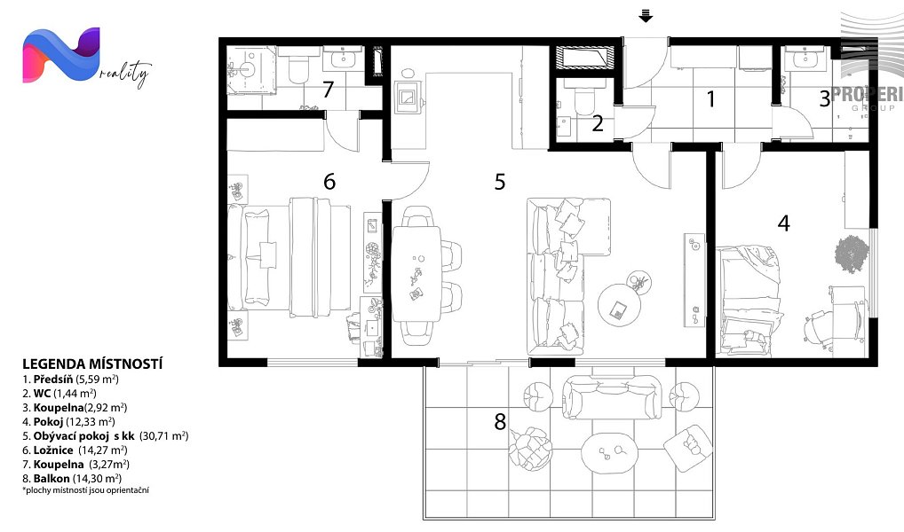 Prodej bytu 3+kk 71 m², Brno – náhled fotky 10